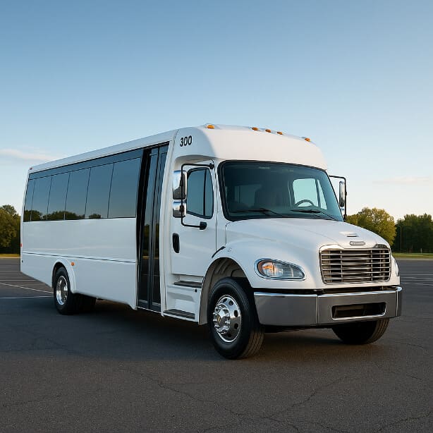Glendale Shuttle Bus Rentals 25 Passenger Shuttle Bus